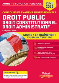 Droit public ; Droit constitutionnel ; Droit administratif - Cours et entraînement