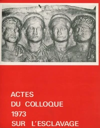 Actes du colloque de 1973 sur l'esclavage
