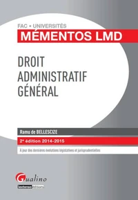 Droit administratif général 2014-2015