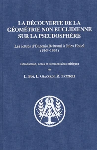 La découverte de la géométrie non euclidienne sur la pseudosphère