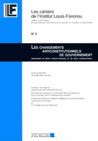 Les changements anticonstitutionnels de gouvernement