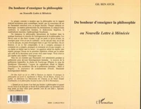 Du bonheur d'enseigner la philosophie ou Nouvelle Lettre à Ménécée