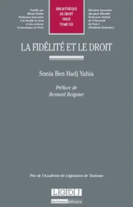 La fidélité et le droit