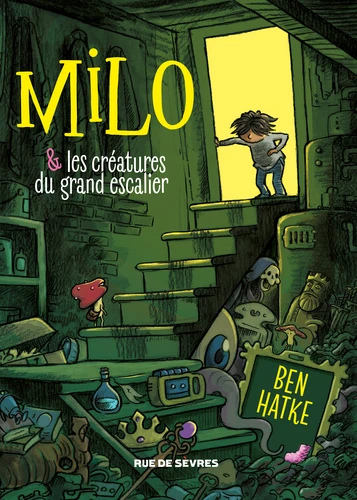 Couverture de Milo et les créatures du grand escalier