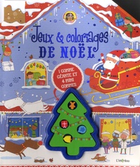 Ben Hubbard et Steven Wood - Jeux et coloriages de Noël - Avec 1 gomme géante et 4 mini gommes.