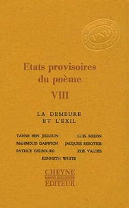 Etats provisoires du poème