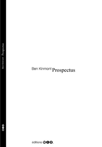 Ben Kinmont - Prospectus.