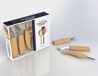 Ben Law - Sculptez votre cuillère en bois - Avec 2 couteaux à ciser et 1 couteau évidoir.