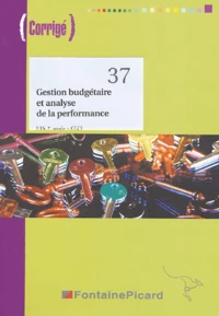 Gestion budgétaire et analyse de la performance BTS CGO 2e année