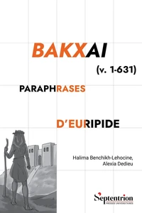 Bakxai (v. 1-631)