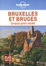 Benedict Walker et Helena Smith - Bruxelles et Bruges en quelques jours. 1 Plan détachable