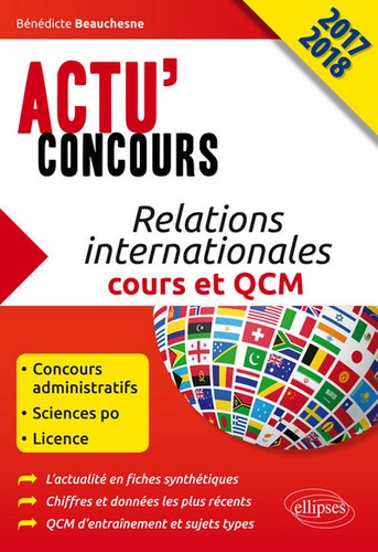 Relations internationales. Cours et QCM 2017-18  Edition 2017-2018
