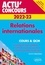 Relations internationales. Cours et QCM  Edition 2022-2023