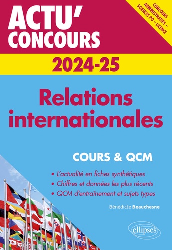 Relations internationales. Cours et QCM  Edition 2024-2025