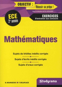 Bénédicte Bourgeois et François Delaplace - Mathématiques ECE 2e année.