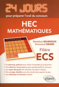 Bénédicte Bourgeois et Emmanuel Girard - Mathématiques - Concours HEC, filière ECS.