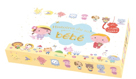 Bénédicte Carbonneill et Ghislaine Biondi - Histoires du soir pour mon bébé - 3 jolis livres et un mobile.