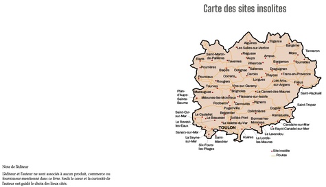 Var. 100 lieux pour les curieux  édition revue et corrigée