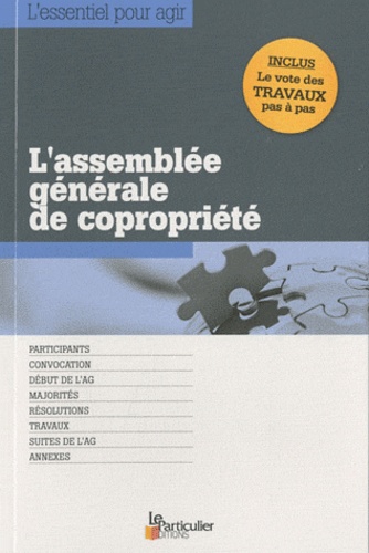 Bénédicte Dubreuil - L'assemblée générale de copropriété.
