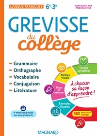 Livre complet téléchargement gratuit GREVISSE DU COLLÈGE en francais