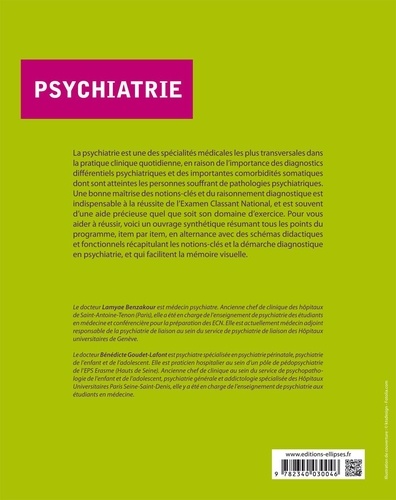 Psychiatrie. Tout le programme de la spécialité détaillé et illustré