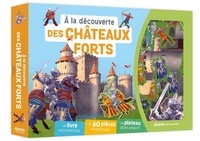Bénédicte Le Loarer et  Timtimsia - A la découverte des châteaux forts - Coffret avec 1 livre, plus de 60 pièces magnétiques et 1 plateau aimanté.