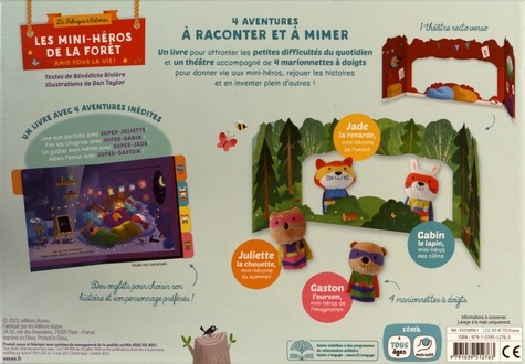 10 Marionnettes à Doigts Fruits - Jouets éducatifs Pour Enfants - Stimulation Imagination Et Langage
