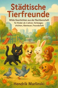Städtische Tierfreunde – Wilde Geschichten aus der Nachbarschaft – für Kinder ab 2 Jahren, Vorlesegeschichten, Abenteuer, Freundschaft