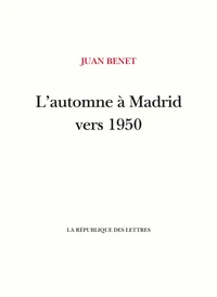L'automne à Madrid vers 1950