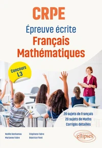 CRPE Epreuve écrite Français Mathématiques