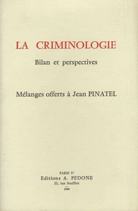 La criminologie