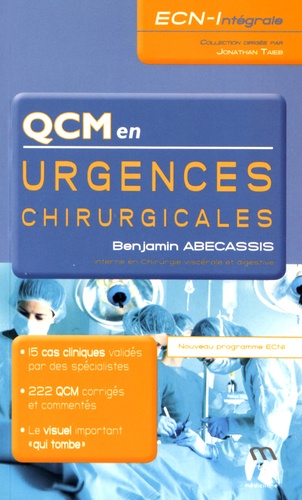Benjamin Abécassis - QCM en urgences chirurgicales.