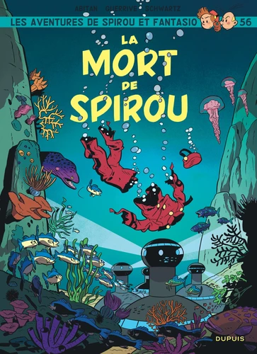 Couverture de Les Aventures de Spirou et Fantasio n° 56 La mort de Spirou