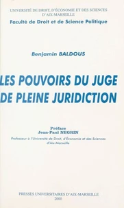 Les pouvoirs du juge de pleine juridiction