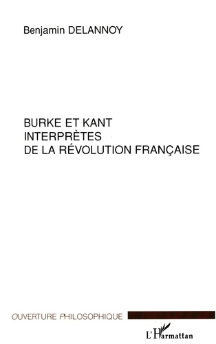 Burke et Kant interprètes de la Révolution française
