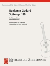 Benjamin Godard - Kammermusik  : Suite - op. 116. flute and guitar..