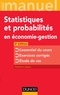 Benjamin Legros - Statistiques et probabilités en économie-gestion.