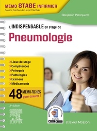Benjamin Planquette - L'indispensable en stage de pneumologie.