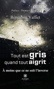 Benjamin Valliet - Tout est gris quand tout aigrit - A moins que ce ne soit l'inverse.