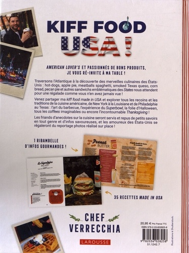 Kiff Food USA !. Pays mythique, recettes légendaires. This is America !