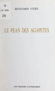 Le pean des agapetes