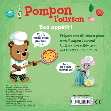 Pompon l'ourson  Bon appétit !