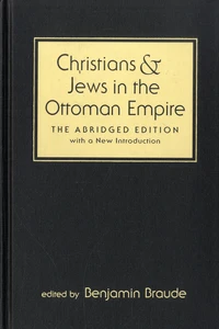 Christians and Jews in the Ottoman Empire