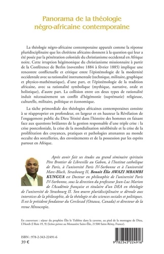 Panorama de la théologie négro-africaine contemporaine 2e édition revue et augmentée