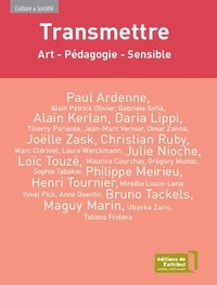 Benoît Baumgartner et Françoise Carraud - Transmettre - Art-Pédagogie-Sensible.