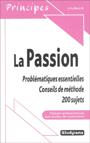 Benoît Berthou - La Passion - Classes préparatoires aux écoles de commerce.