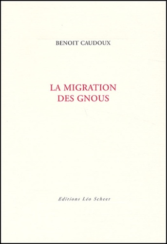 Benoît Caudoux - La migration des gnous.