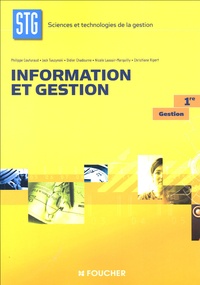 Benoît Couturaud et Jack Tuszynski - Information et gestion 1e STG Gestion.