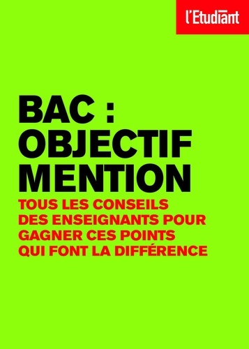 BAC : objectif mention