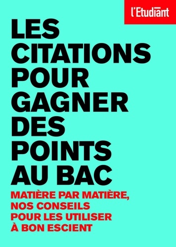 Les citations pour gagner des points au bac